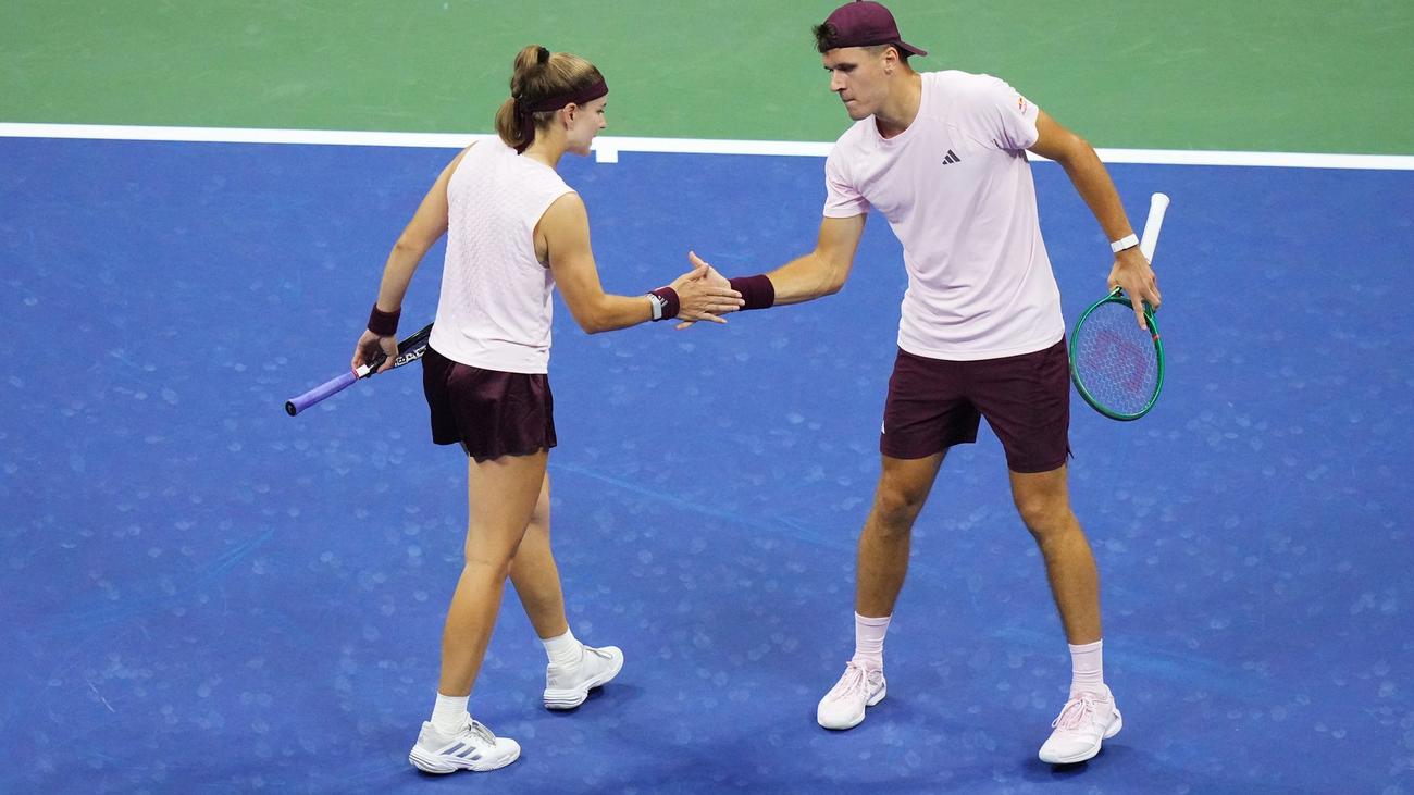 Tennis: Muchova/Mensik gewinnen Mixed-Finale bei US Open