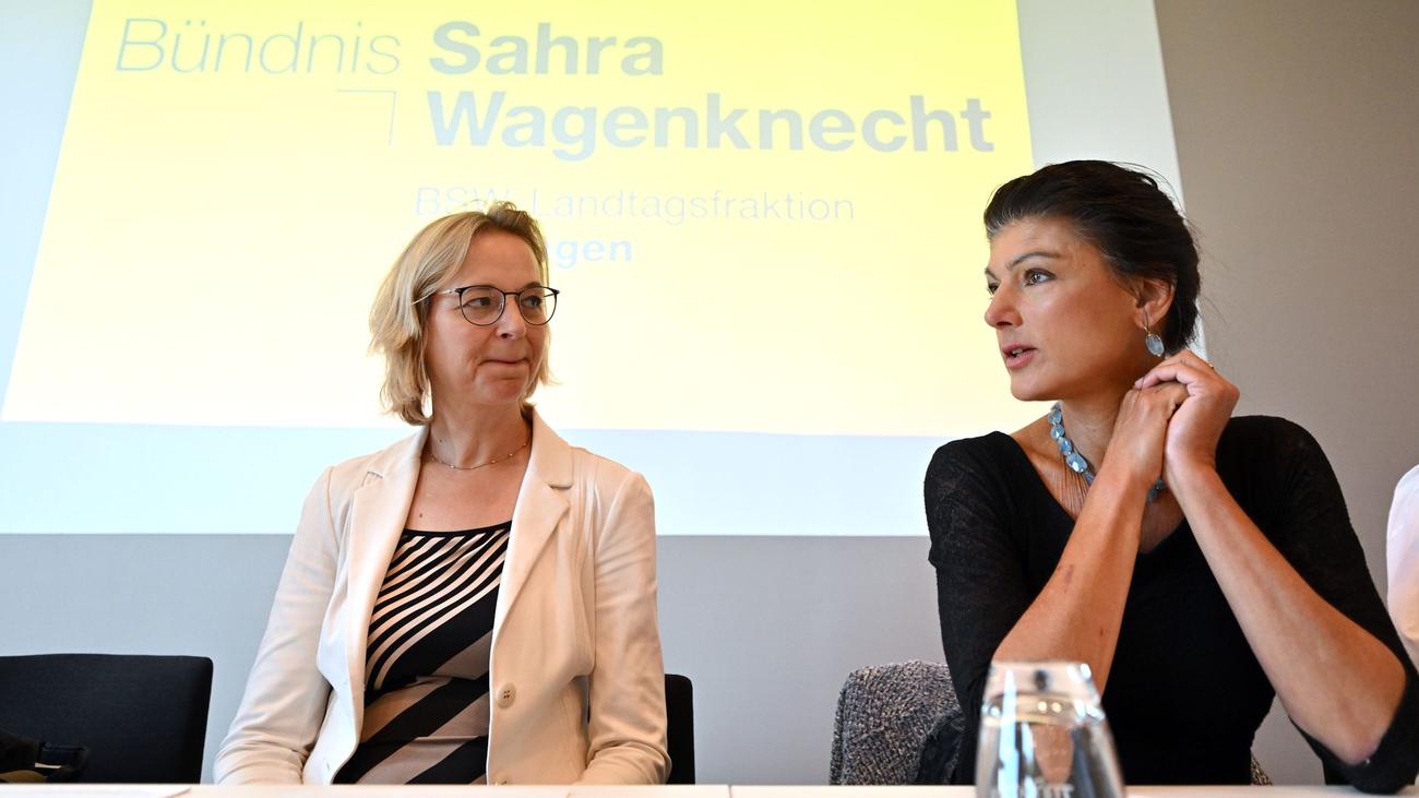 Parteien: BSW-Landeschefin Wolf: Spreche selten mit Wagenknecht