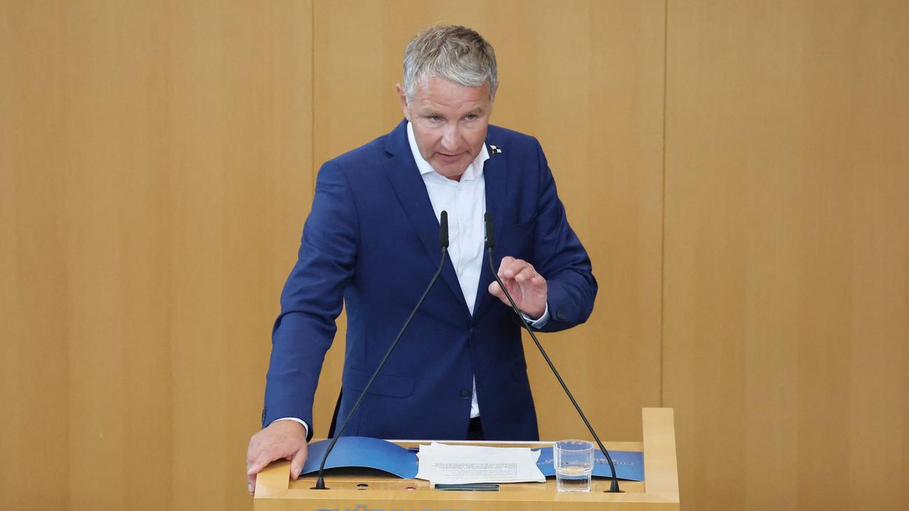 Thüringer Landtag: Höcke: Das politische Kerbholz von Voigt ist voll