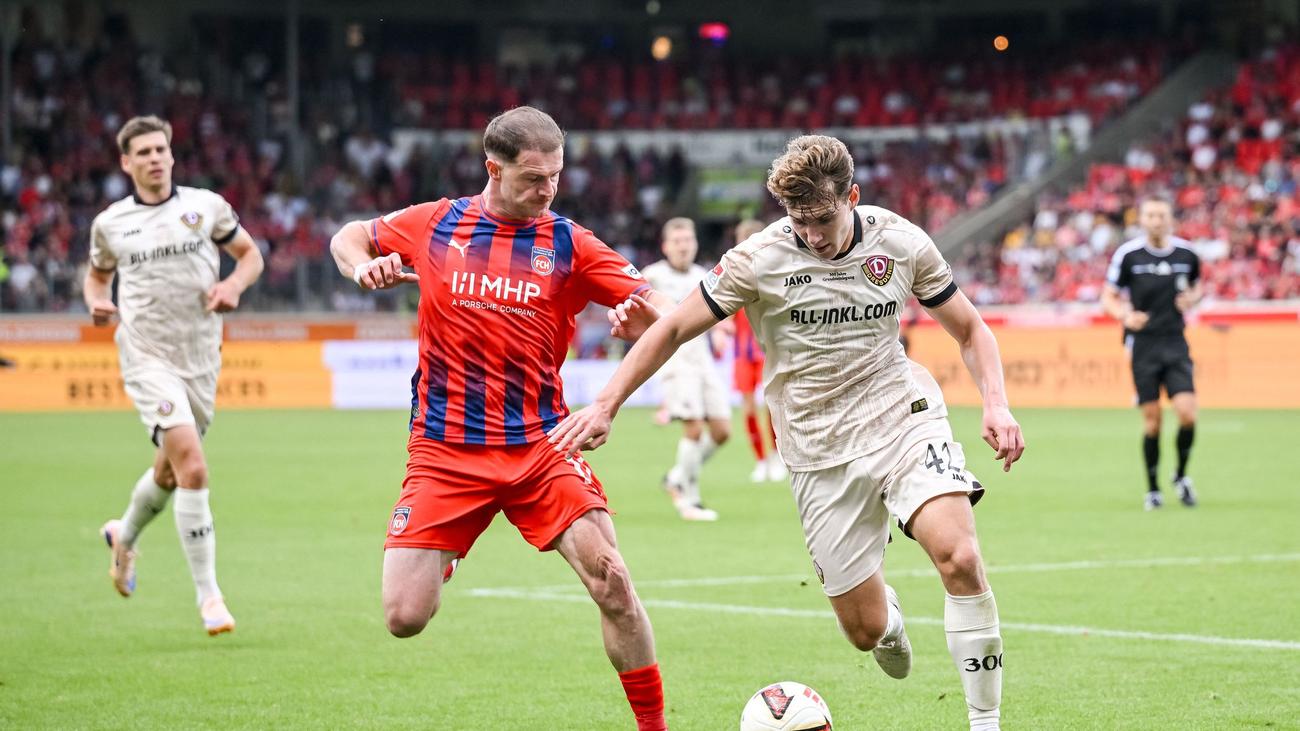 2. Fußball-Bundesliga: Acht-Tore-Spektakel: Heidenheim schießt Dynamo ab