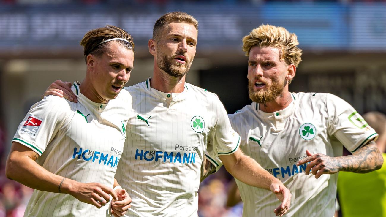 2. Fußball-Bundesliga: «Bisschen fragil»: Klaus lotst Fürth zum Premierensieg