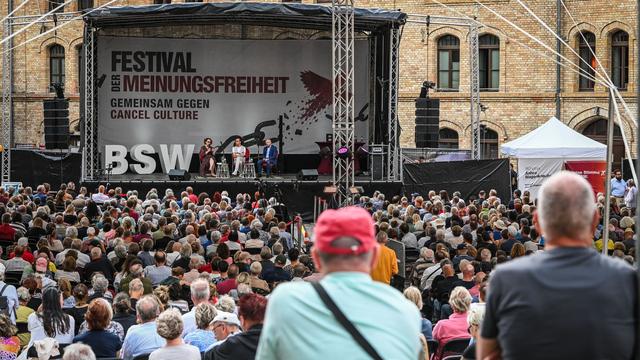 Wahlkampf: BSW bringt Perspektiven auf Meinungsfreiheit zusammen