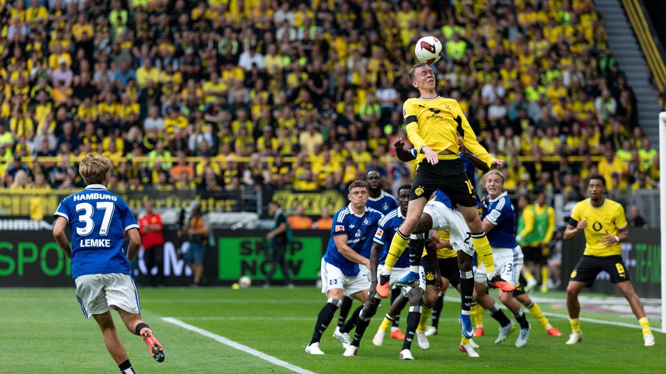 Fußball: HSV zu passiv in Dortmund - Vieira vor Rückkehr