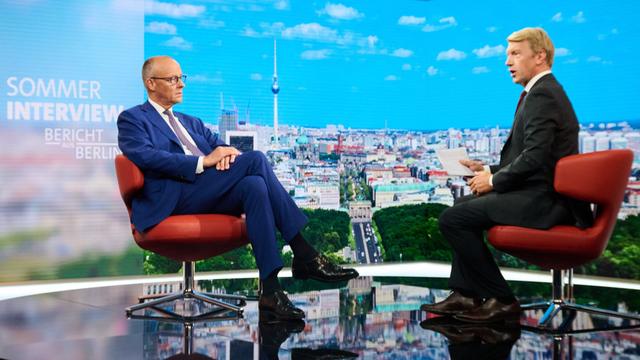 Kanzler im TV-Interview: Merz: Sachsen-Anhalt würde mit AfD-Regierung Schaden nehmen
