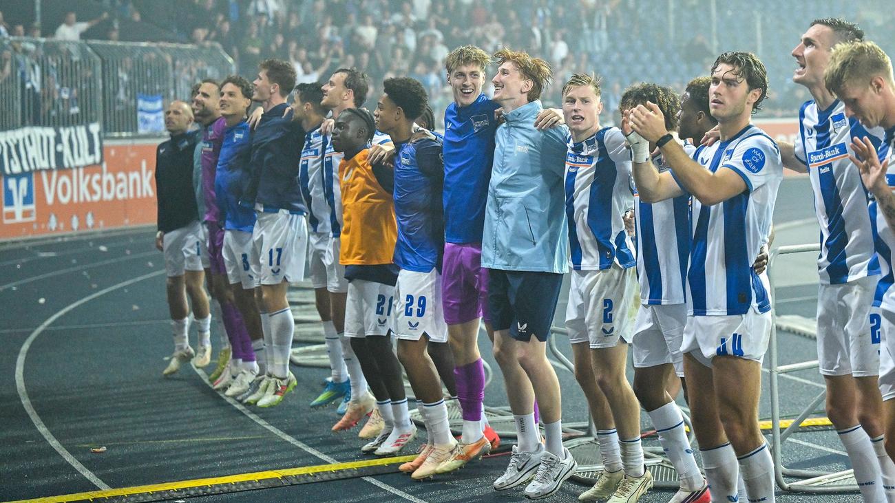 2. Fußball-Bundesliga: Team statt Stars: Zusammengewachsene Hertha «macht Spaß»