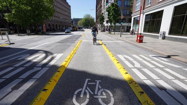 Mobilitätswende: Umbau der Hamburger Steinstraße zur «grünen Allee» beginnt