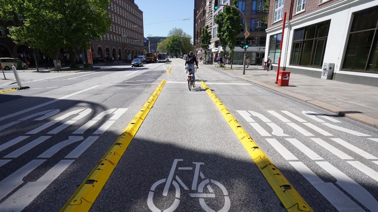 Mobilitätswende: Umbau der Hamburger Steinstraße zur «grünen Allee» beginnt