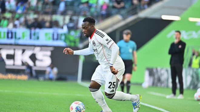 Fußball: Arnaud Kalimuendo kehrt wohl nicht nach Frankfurt zurück. (Archivbild)