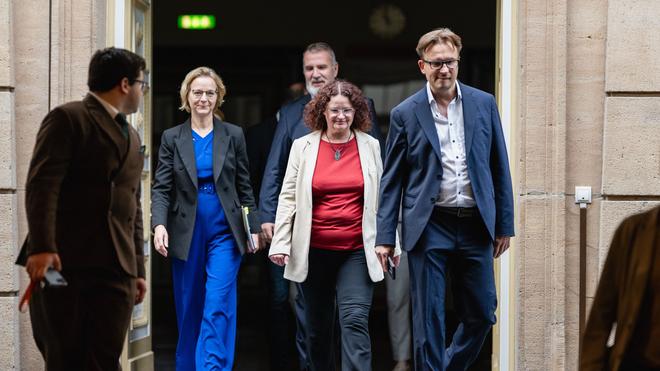 Koalition unter Druck: Das Thüringer BSW ist in der Krise - es gibt weitere Austritte.