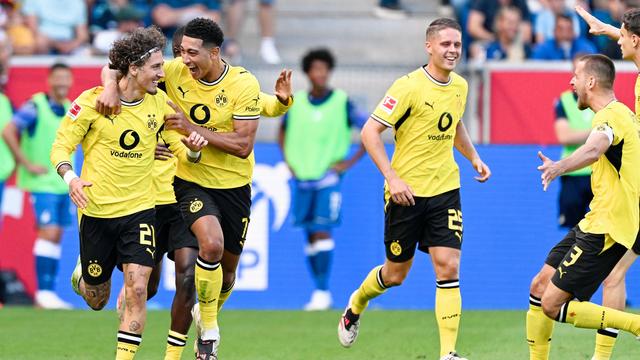 Fußball: 3:2 nach 0:2 - BVB gelingt spektakulärer Sieg bei Hoffenheim