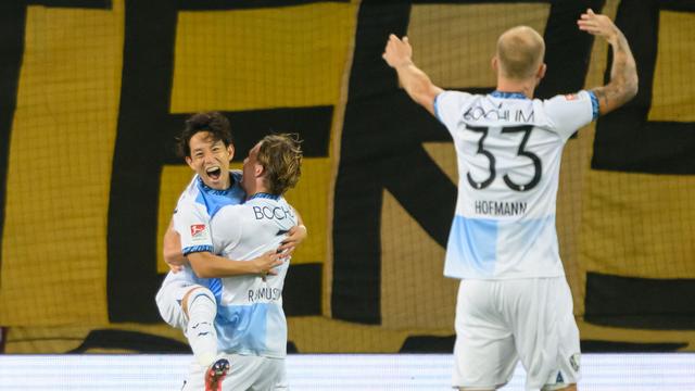 2. Fußball-Bundesliga: Bochumer Befreiungsschlag: 2:1-Sieg in Dresden