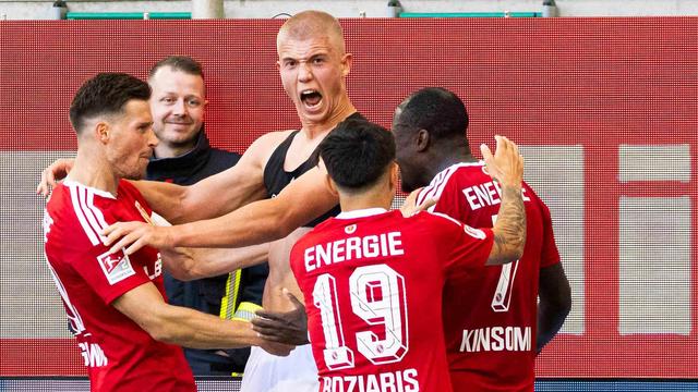2. Fußball-Bundesliga: Irres Energie-Comeback in Wolfsburg: «Das war Leidenschaft»