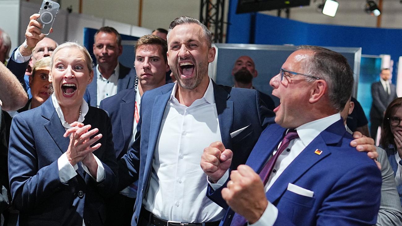 Landtagswahl: «Wir gehen hier durch die Decke» - AfD feiert Rekordergebnis