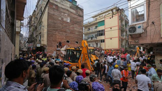 Hauseinsturz: Berichte: Drei Tote nach Gebäudeeinsturz in Neu-Delhi