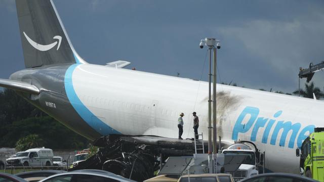 Notfälle: Amazon-Frachtjet-Unfall: Alle Todesopfer saßen in Fahrzeug