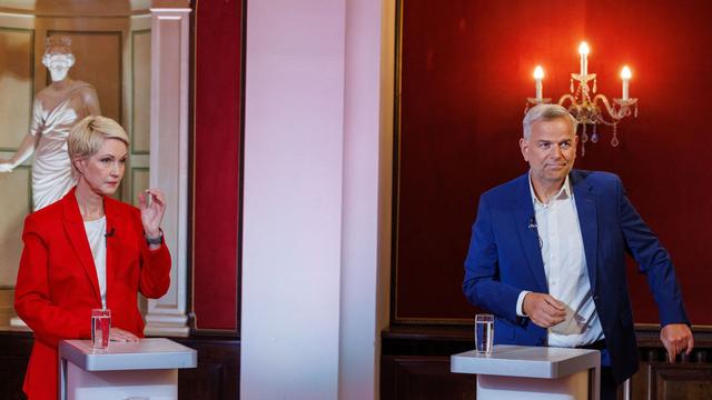 Rot gegen Blau: Aggressives erstes TV-Duell vor Landtagswahl in MV