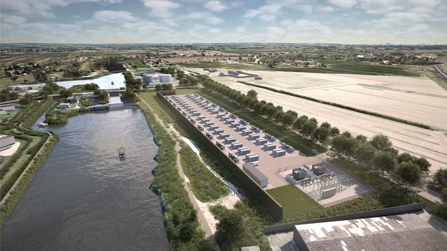 Strom: Bau von Batteriegroßspeicher in Hamburg hat begonnen