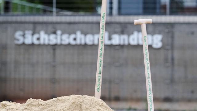 Landtag: Spatenstich für Erweiterungsbau des Landtags