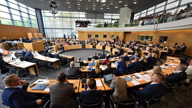 Parlament: Das Zerbrechen der BSW-Fraktion hat zum Ruckeln bei Abläufen im Thüringer Landtag geführt. (Archivbild)