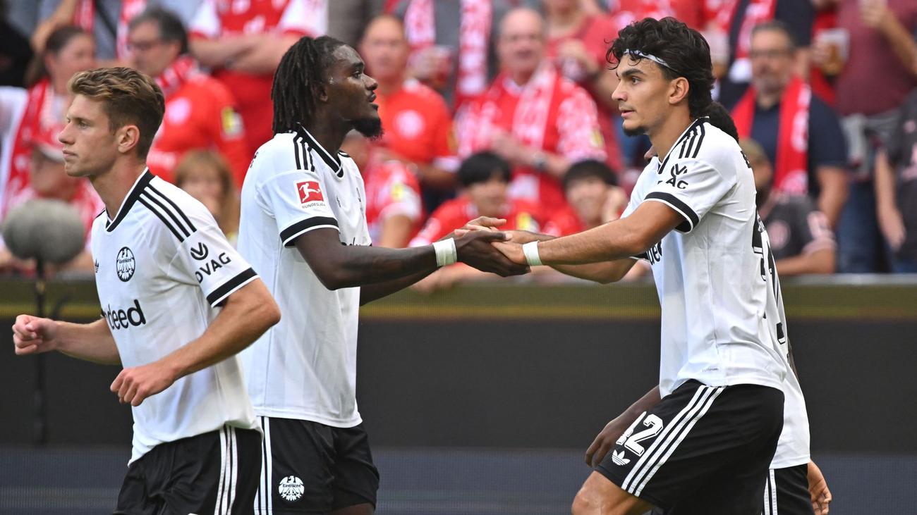 Bundesliga: Frankfurt bejubelt zweiten Derby-Sieg in Mainz