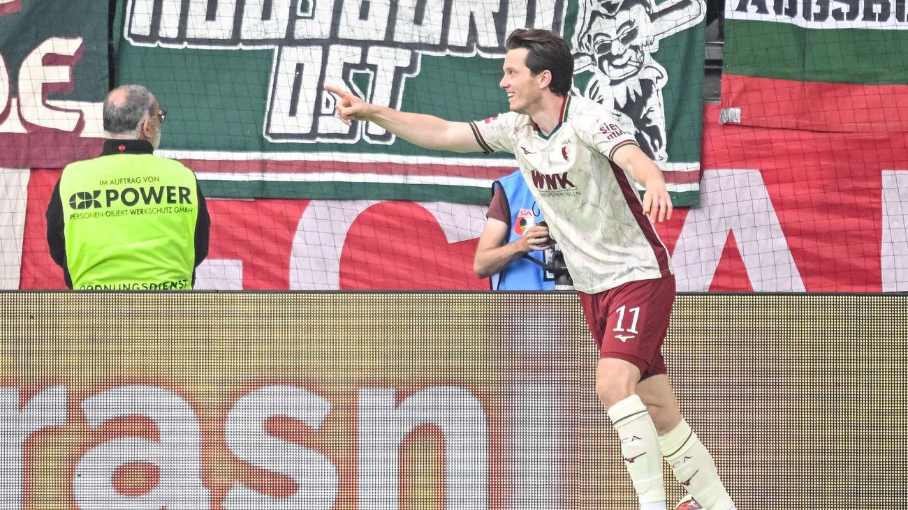 2:2 nach spätem Gegentreffer: Gregoritsch-Rekord im Fokus bei FCA-Remis gegen Leverkusen