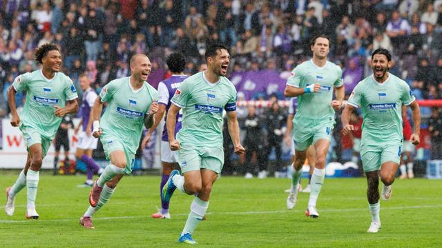 2. Fußball-Bundesliga: Hertha besteht den nächsten Test: «Ein hartes Stück Arbeit»