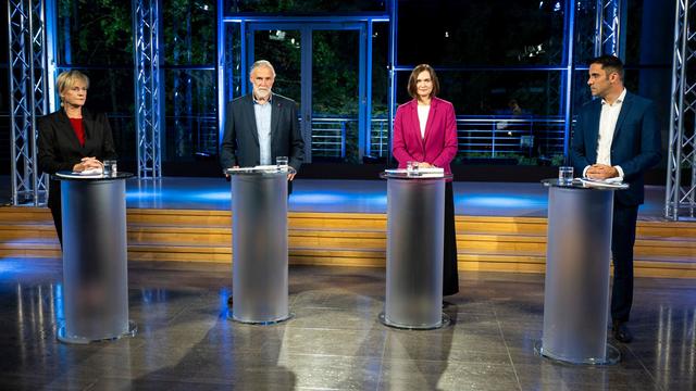 TV-Runde vor Landtagswahl: «Wohltuend langweilig» – TV-Runde der kleineren Parteien