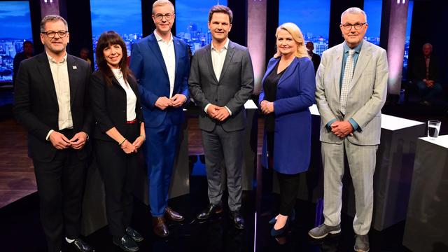 Vor wichtiger Wahl: Spitzenkandidaten streiten in großem TV-Duell