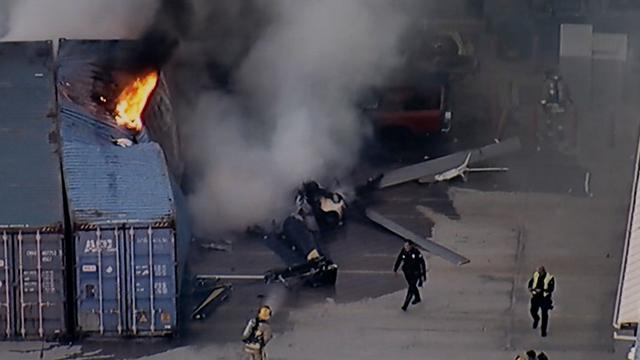 Unfälle: TV-Helikopter stürzt in Los Angeles ab - mehrere Tote