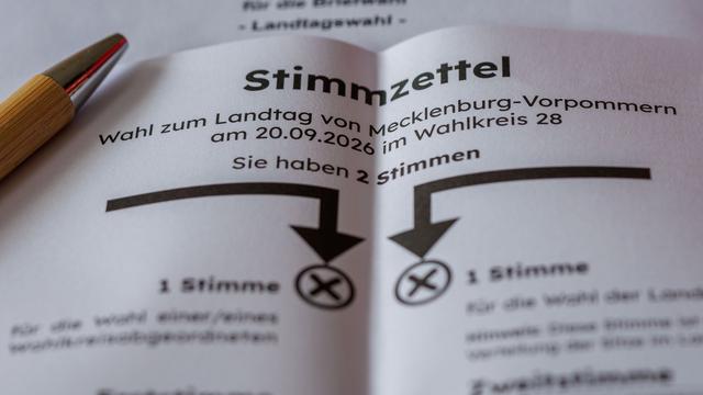 Landtagswahl in MV: Wofür stehen Erst- und Zweitstimme auf dem Stimmzettel?