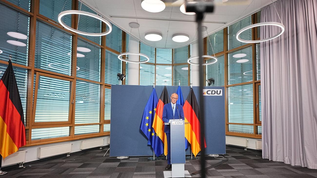 Friedrich Merz hält trotz CDU-Wahlniederlagen an Kanzleramt fest