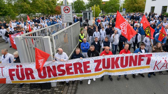 Gewerkschaft ruft zu Protest: Aktionstag: Autozulieferer zunehmend unter Druck durch Krise