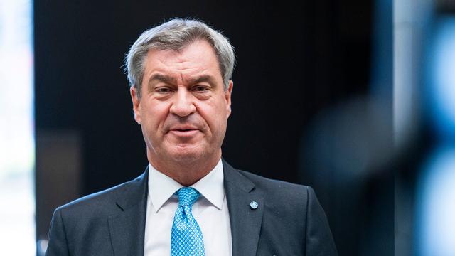 Berliner Regierungsbildung: Söder warnt SPD und Grüne vor Koalition mit Linkspartei