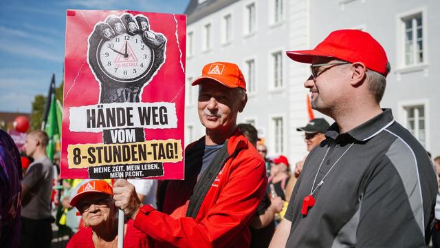 Aktionstag: Tausende demonstrieren im Saarland für starken Sozialstaat