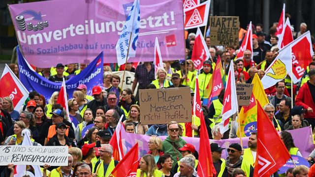 Kundgebungen: Zehntausende bei bundesweitem Aktionstag für den Sozialstaat