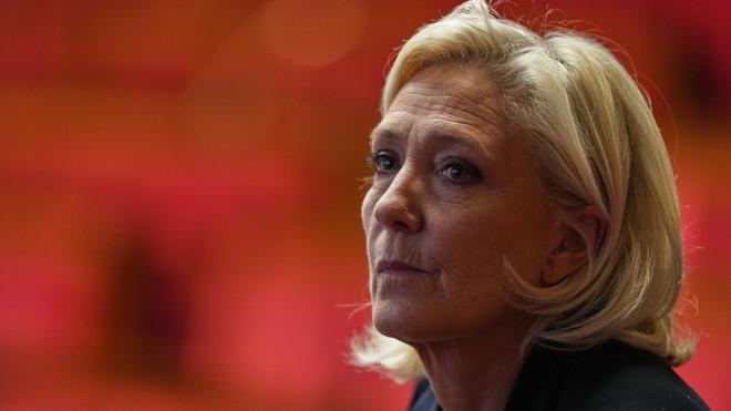  Die Ergebnisse der Teilwahl des Senats stärken Marine Le Pen den Rücken (Archivbild).