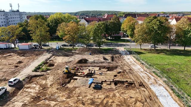 Archäologie: Ältestes Grab im Leipziger Raum bei Bauarbeiten entdeckt