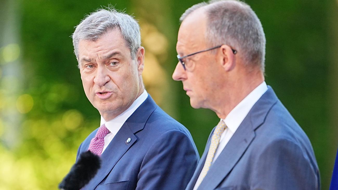 Regierung: Söder: Friedrich Merz ist Kanzler und bleibt Kanzler