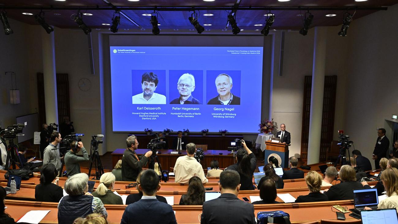 Bedeutende Mediziner-Ehrung: Medizin-Nobelpreis an zwei Deutsche und einen US-Forscher