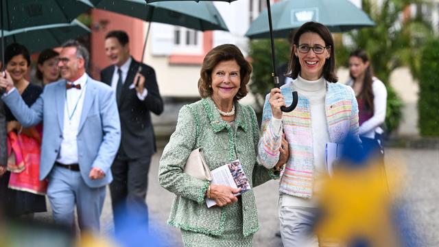 Royaler Besuch: Königin Silvia am Bodensee: Mit Glanz und einem Patzer