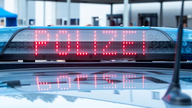 Krankenfahrstuhl und Auto: Der 62-Jährige musste einen Atemalkoholtest der Polizei machen. (Symbolbild)