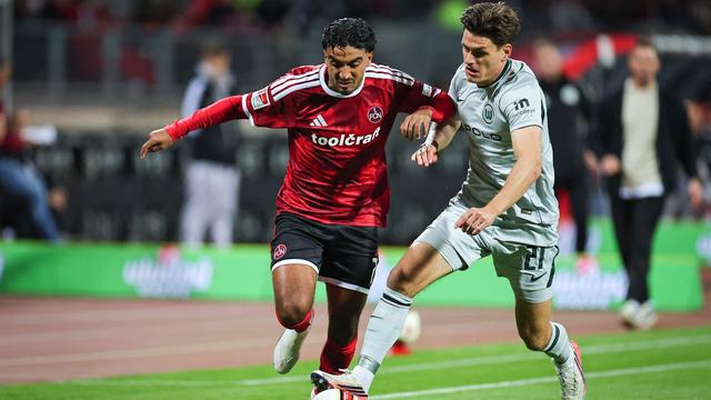 Bild: 0:2, 3:2, 4:3, 4:4: Topspiel-Spektakel: Nürnberg und Wolfsburg spielen 4:4