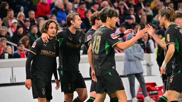 Erster Saisonsieg: Historischer Fehlstart abgewendet: Gladbach gewinnt beim VfB