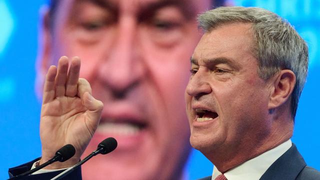 Parteitag der Christsozialen: Söder bleibt bei Absage an AfD-Verbotsverfahren