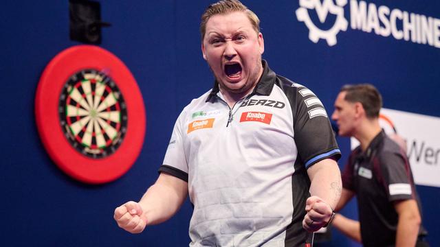 Turnier in Dortmund: 10:1 über Clayton: Darts-Profi Schindler im EM-Halbfinale