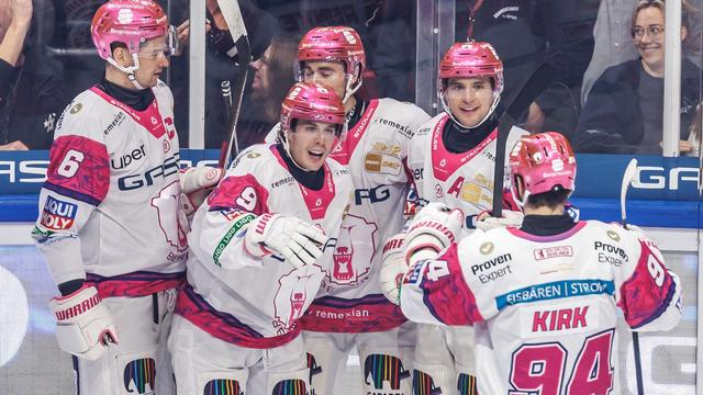 Deutsche Eishockey Liga: Eisbären Berlin gewinnen mit 4:1 in Schwenningen