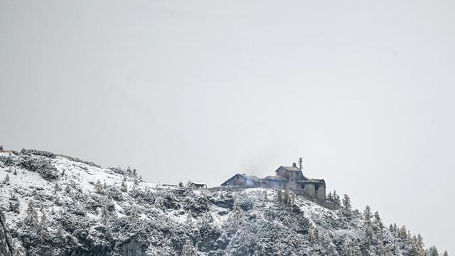 Brand bei Berchtesgaden: Großbrand am Kehlsteinhaus: Feuer wieder aufgeflammt