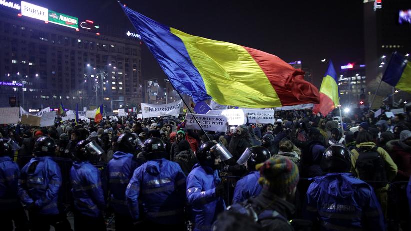 Rumänien: Zusammenstöße bei Protesten gegen Regierungspläne