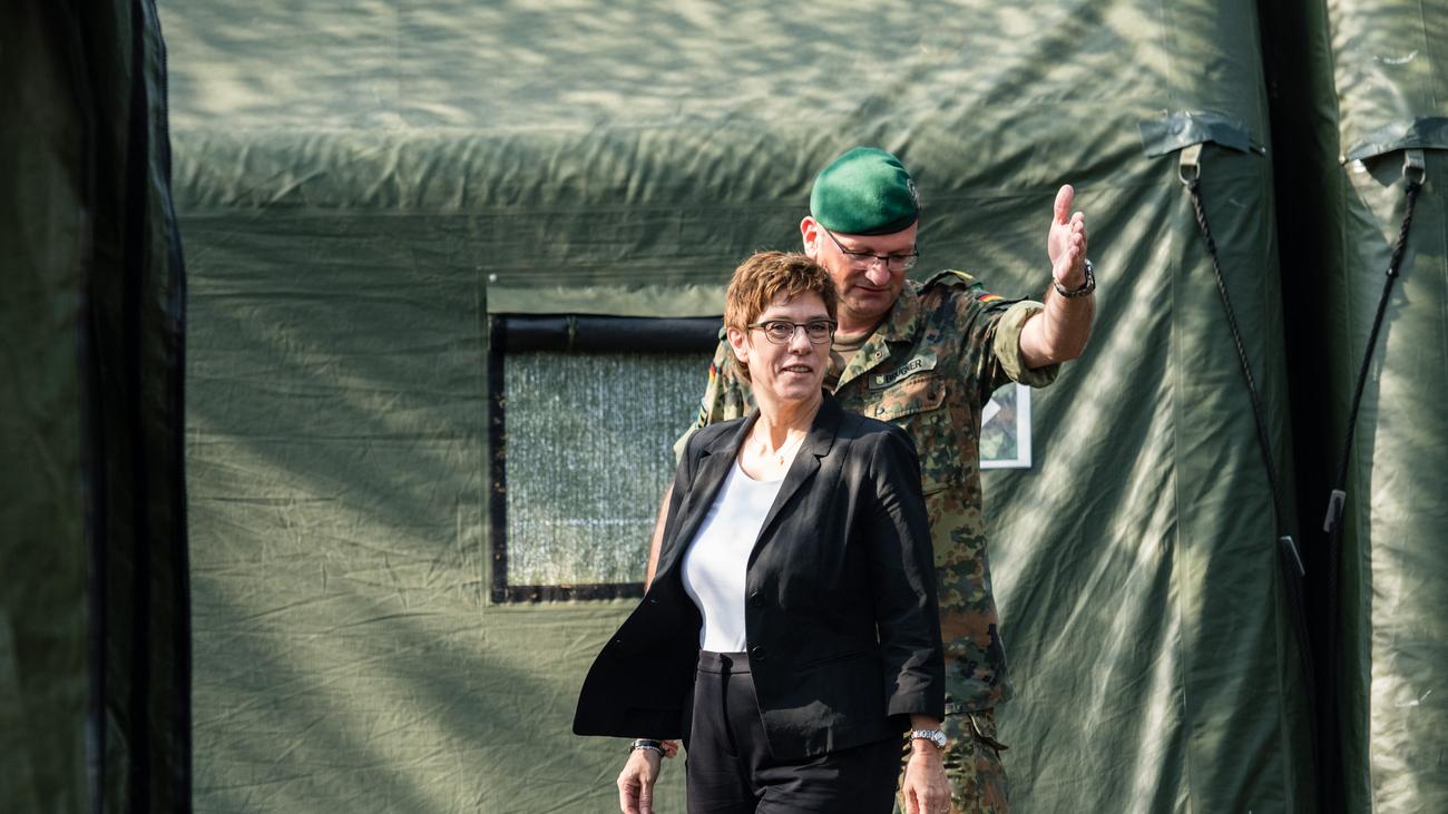 Bundeswehr: Annegret Kramp-Karrenbauer Plant Nationalen Sicherheitsrat ...