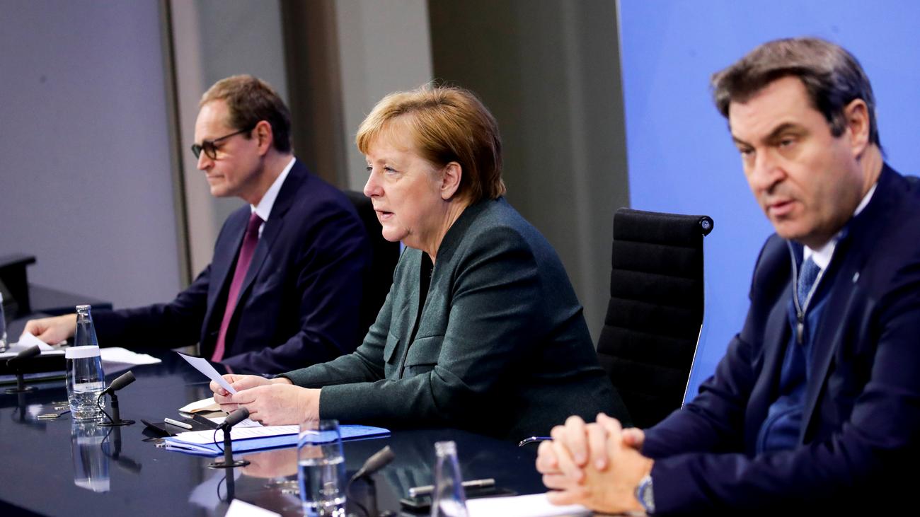 Corona-Pandemie: Livestream: Angela Merkel Zu Den Ergebnissen Des ...